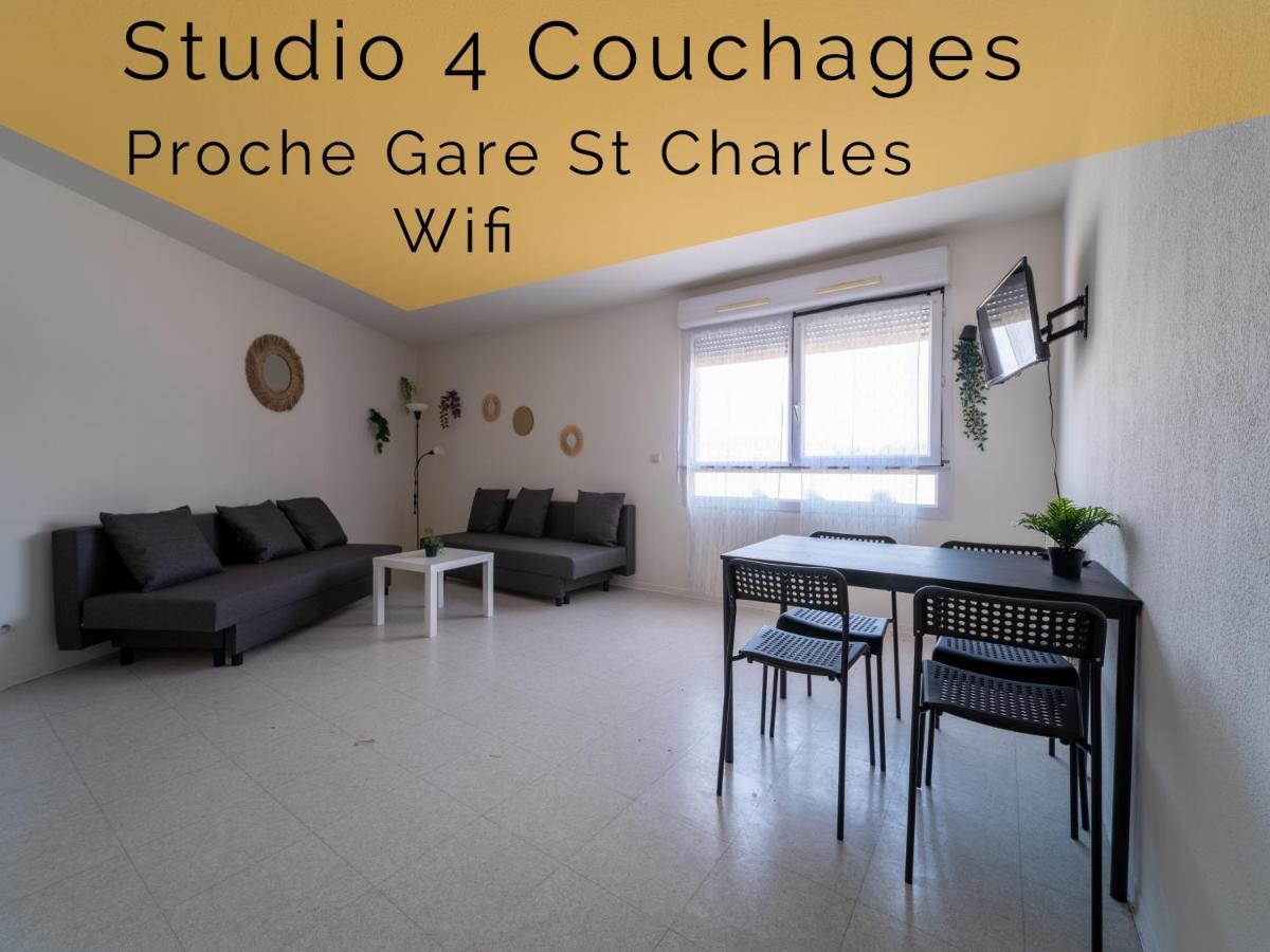 Appartement Climatise Avec Parking A 6Min A Pied De La Gare St Charles Marseille Exterior photo