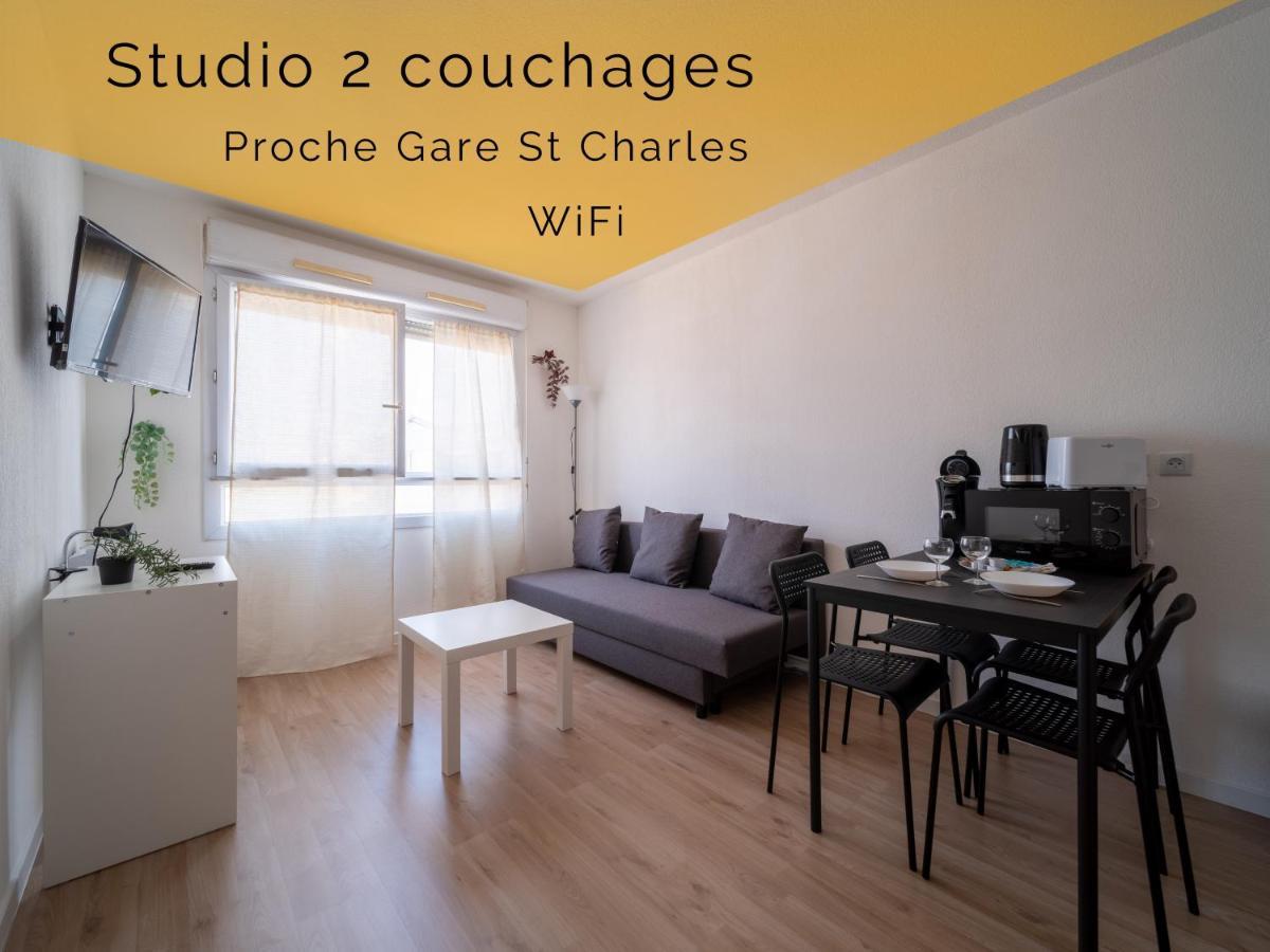 Appartement Climatise Avec Parking A 6Min A Pied De La Gare St Charles Marseille Exterior photo
