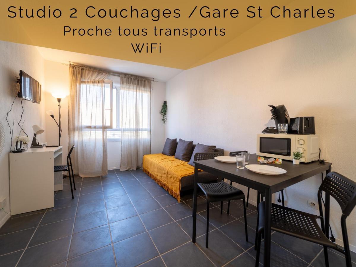 Appartement Climatise Avec Parking A 6Min A Pied De La Gare St Charles Marseille Exterior photo